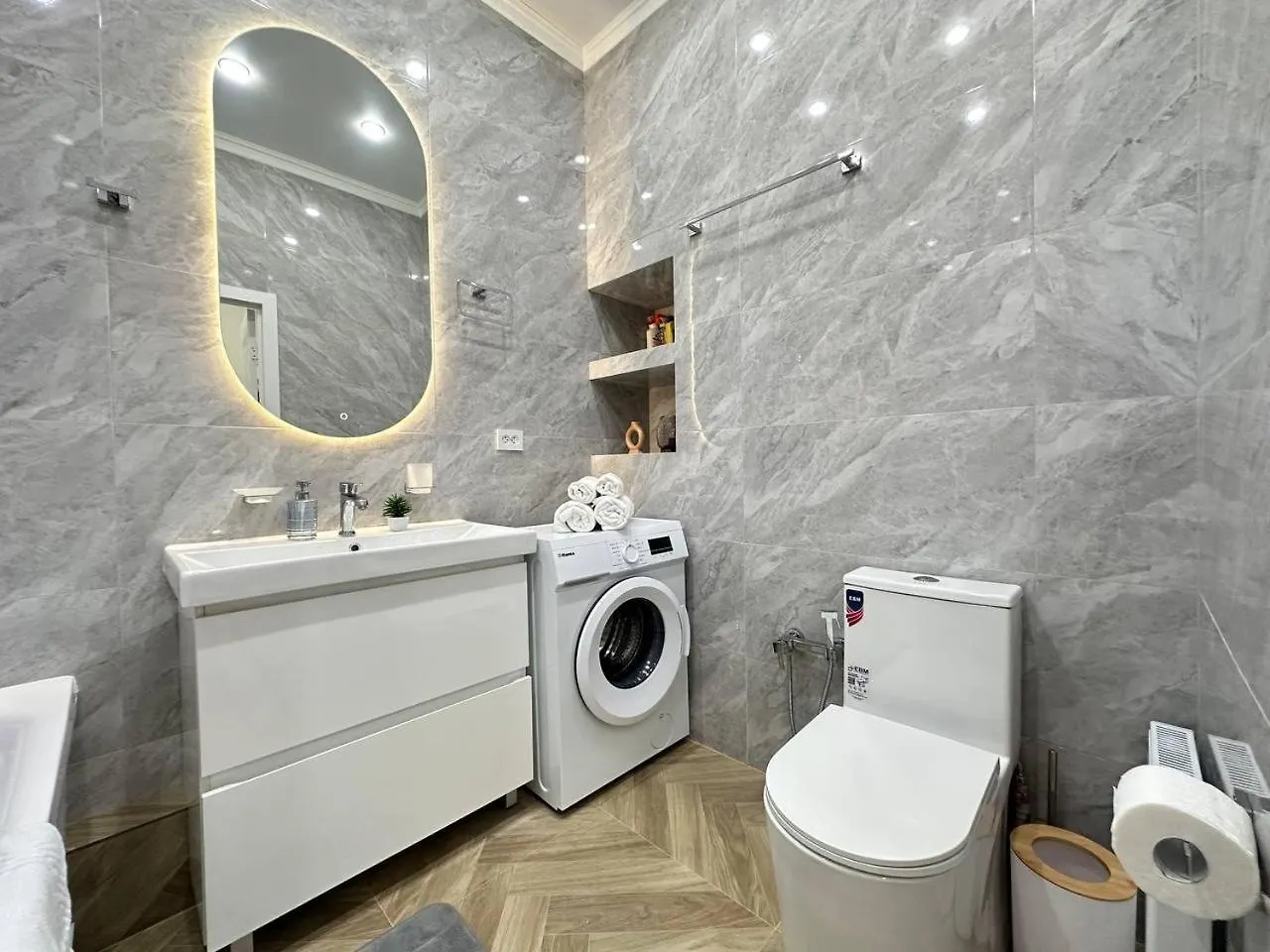Daire Estet 3-Room, Residential Complex Almatı